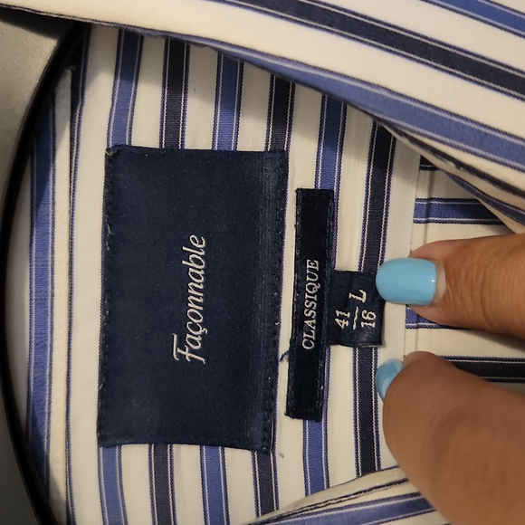 Façonable Long Sleeve dress Shirt - Picture 3 of 3